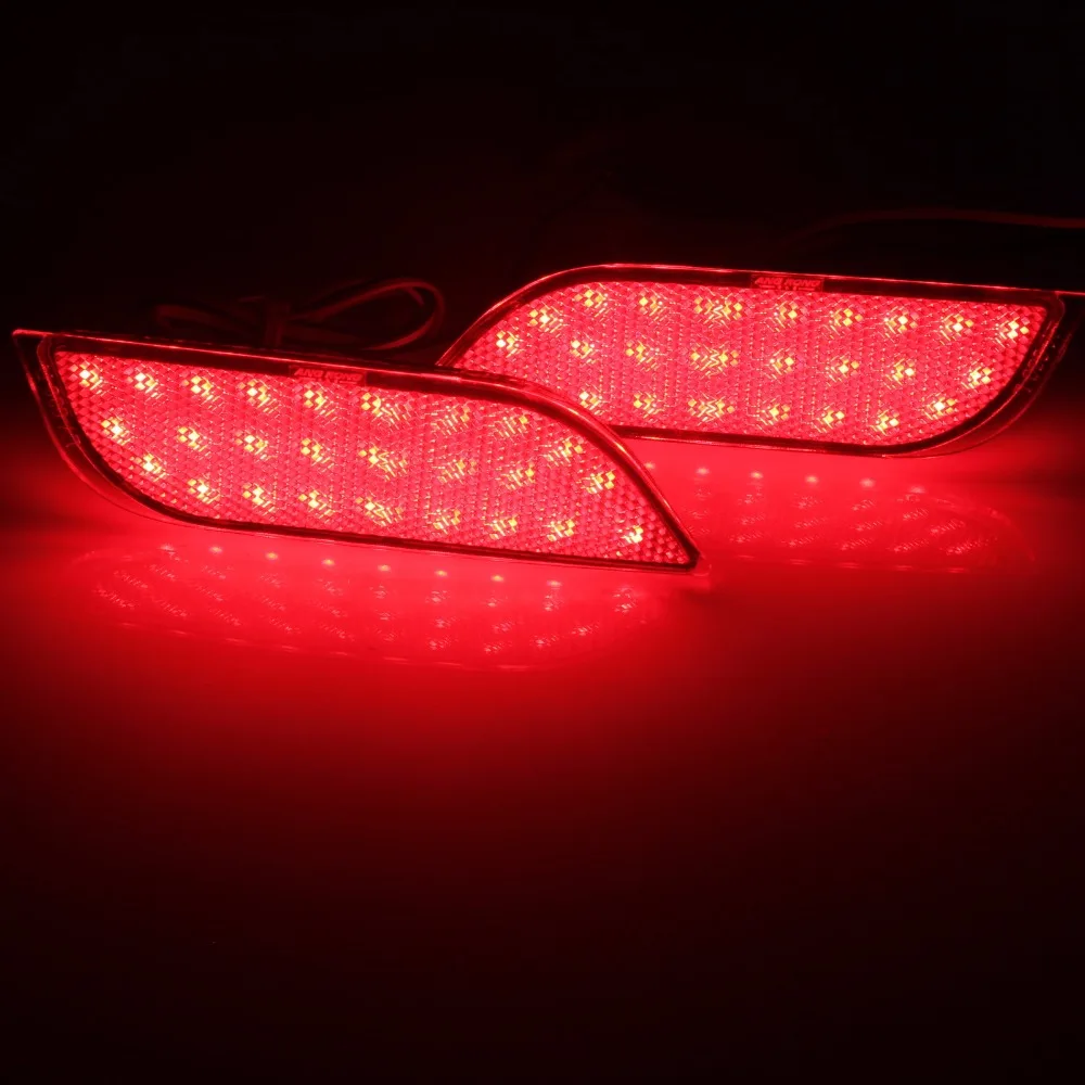 ANGRONG 2x26 SMD красный светодиодный бампер отражатель задний стоп сигнал светильник
