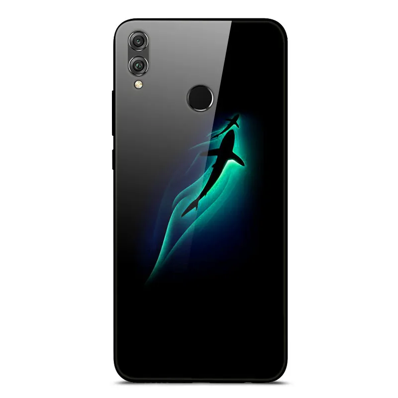 13 Закаленное Стекло чехол для huawei Honor 7C 7A Pro 7 A Y5 Lite Y6 Prime Y7 Y9 Y7 Y6 Pro Чехол Мягкий бампер задний Чехол - Цвет: 13
