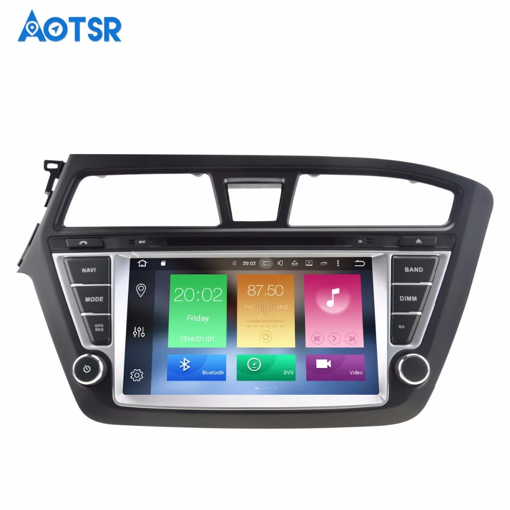 DSP Android 10 0 Автомобильная фотомагнитола для Hyundai i20 2014 2017 автомобильная