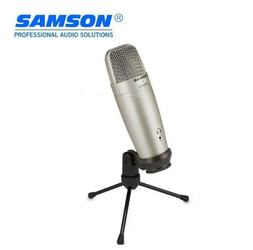 SAMSON C01U Pro и SR850 наушники с мониторингом в режиме реального времени микрофон USB