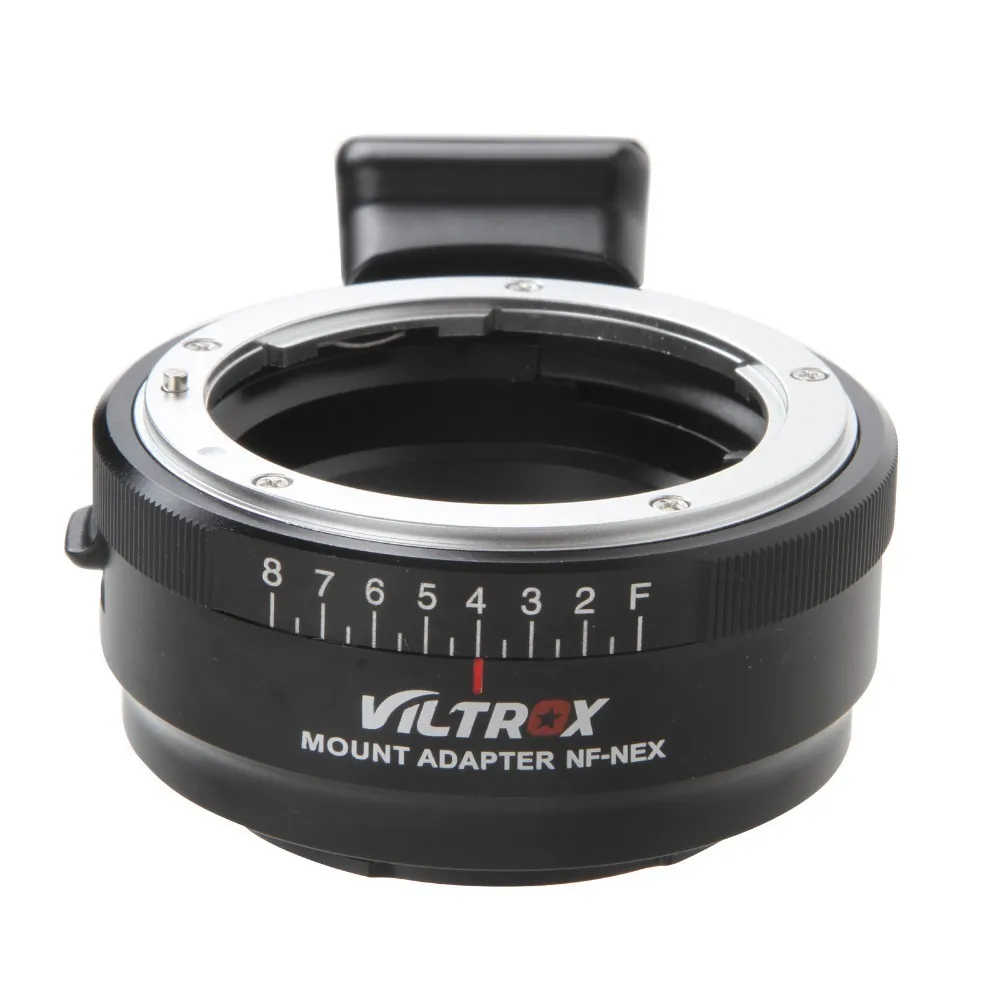 Адаптер для объектива Viltrox с кольцом диафрагмы штатива Nikon F NF-NEX AI G объектив Sony E