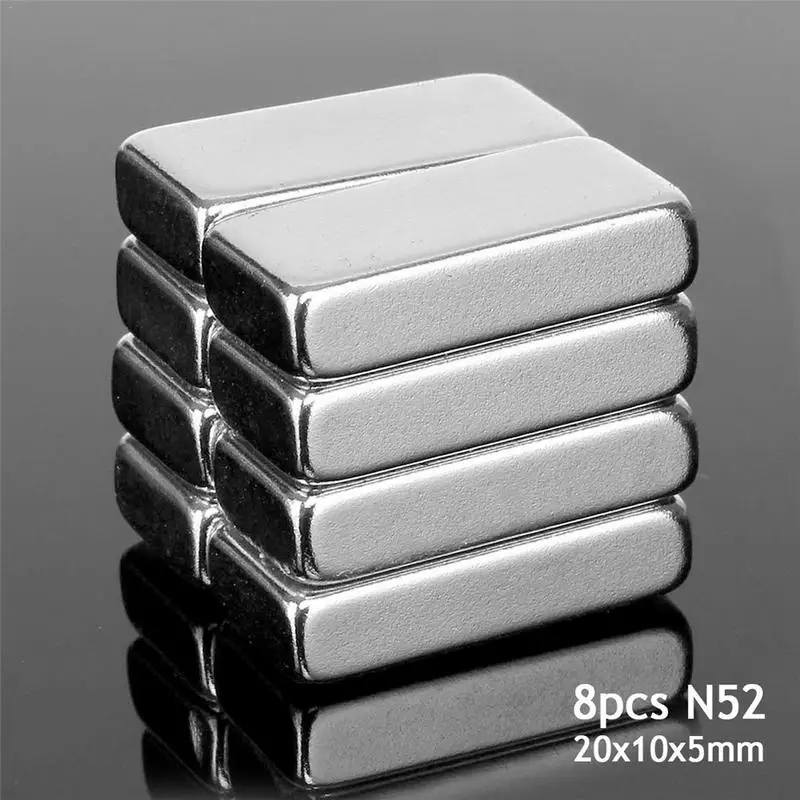 Горячая Распродажа 8 шт. супермощный кубический блок неодимовый магнит