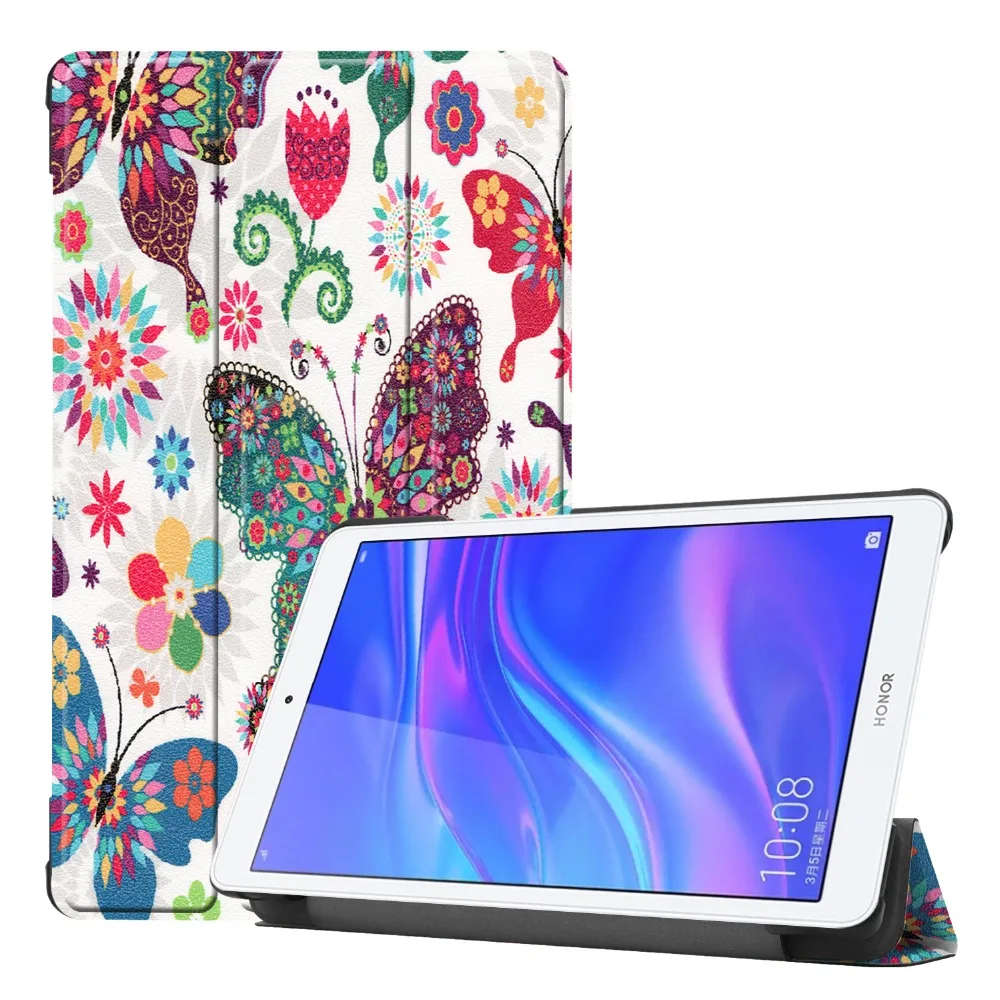 Чехол huawei для huawei Mediapad M5 Youth Lite 8 JDN2-AL00 чехол для huawei T5 8 JDN2-W09HN/AL00HN чехол для планшета " с шелковым принтом