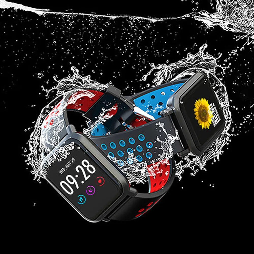 SENBONO IP68 Водонепроницаемые Смарт часы SN60 2.5D экран Gorilla Glass кровяное Кислородное