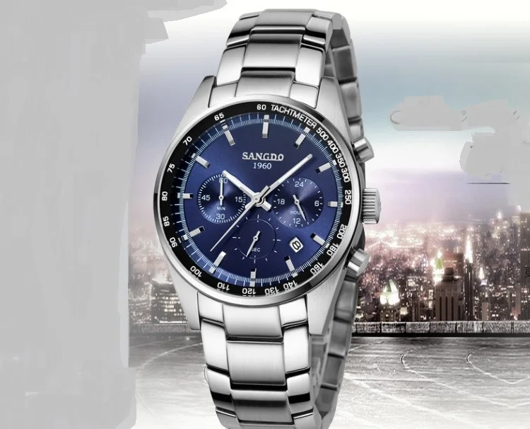 Мужские кварцевые часы с хронографом 42 мм|watch f|watch fashionwatch high quality |