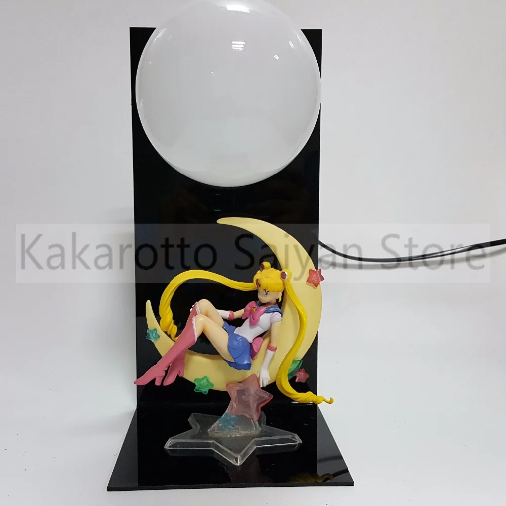 Сейлор Мун фигурки Tsukino Usagi с Луной DIY Коллекционная модель игрушки Аниме + база