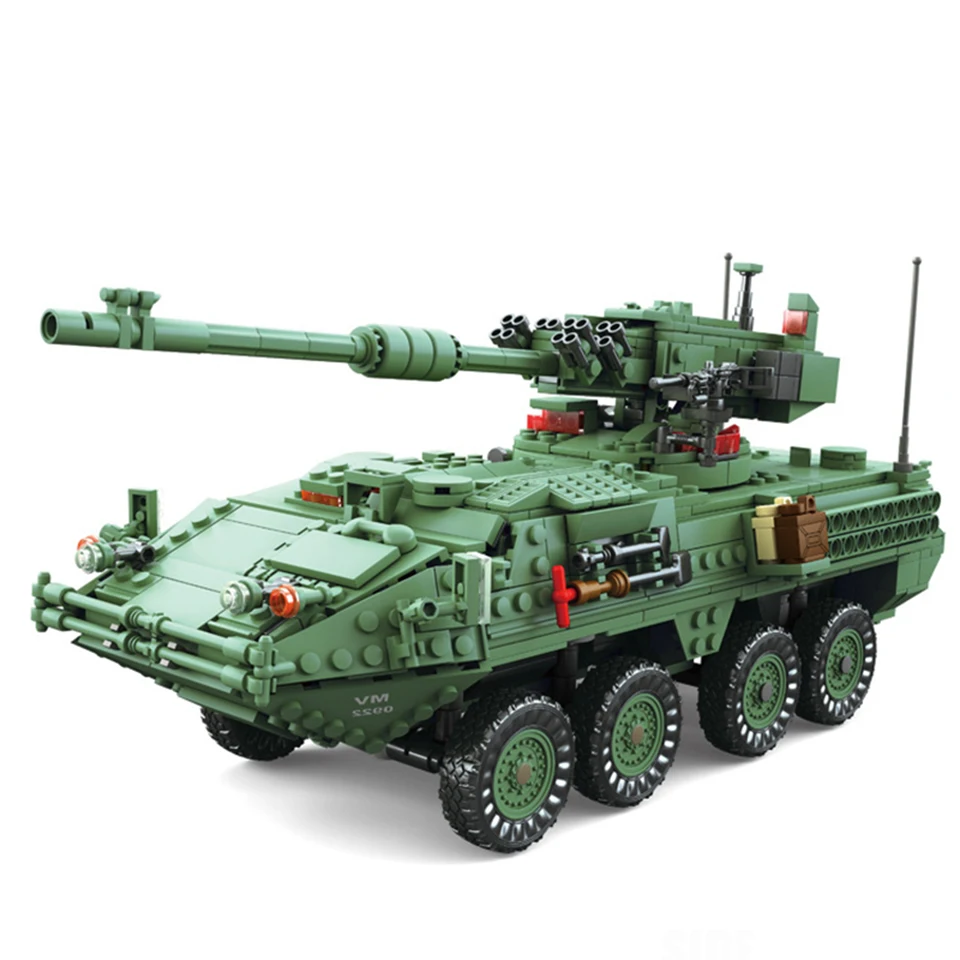 Большой Panzer IV Танк 1193 шт Строительные блоки военный армейский конструктор Набор