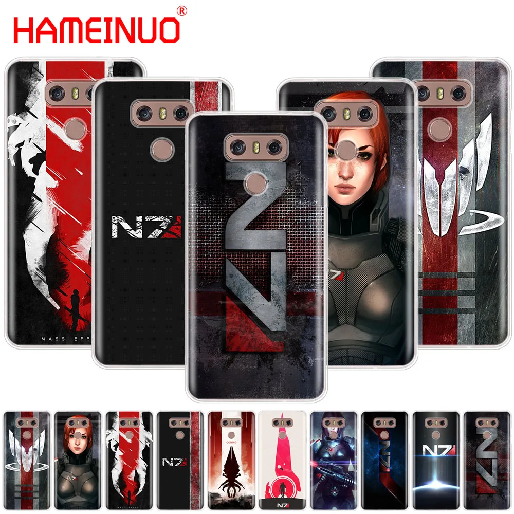 HAMEINUO N7 Mass Effect чехол телефона для LG G7 Q6 G6 мини G5 K10 K4 K8 X POWER 2 V20 V30