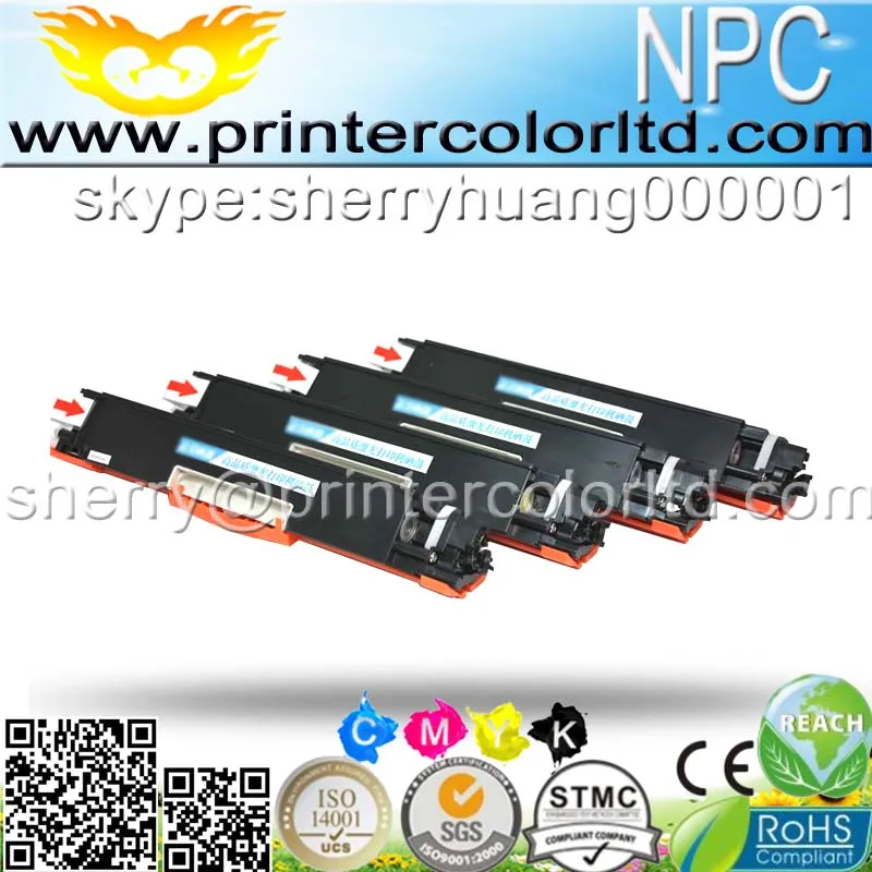 Совместимый цветной картридж CE310A CE311A CE312A CE313A для HP CP1025 CP1025nw M175A M175nw|toner cartridge|color toner