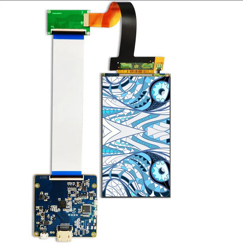 ЖК экран 5 дюйма 2K LS055R1SX03 2560*1440 для дубликатора Wanhao D7 панель 3D принтера с