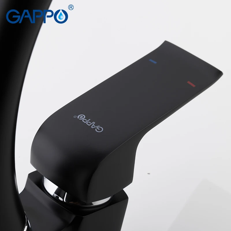 gappo kitchen faucet black kitchen sink faucet water faucets brass mixer kitchen torneira de cozinha deck mounted free global shipping