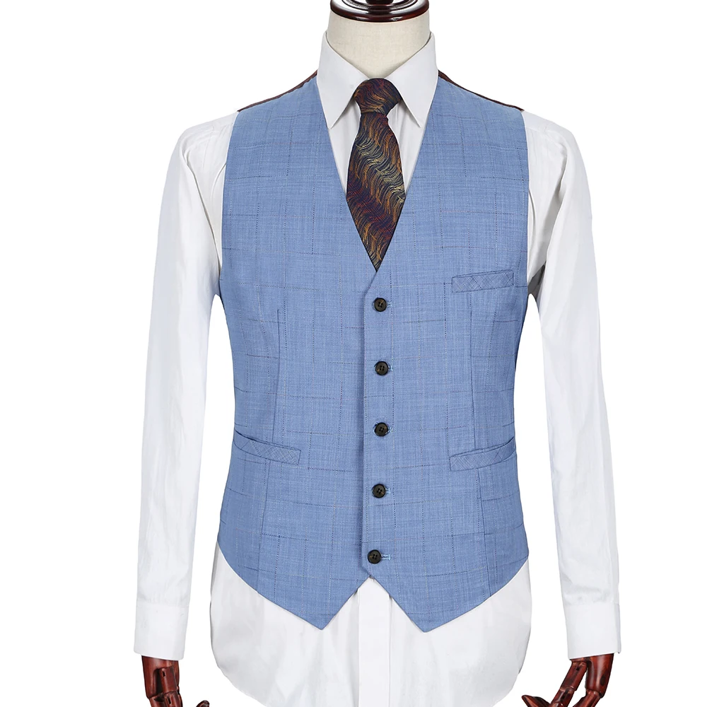 2018 costume maria ge homme 3 piece suit High-end Quality Mens Suits Tweed Jacket+vest+pant men set for wedding suits | Мужская одежда