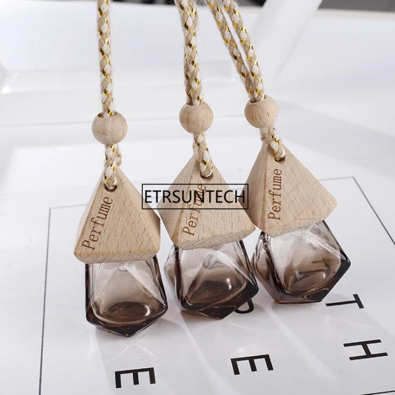 Car Perfume Bottle Car-styling for Essential Oils Pendant Hanging Glass F1825 | Красота и здоровье