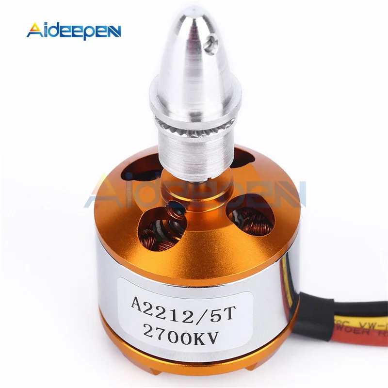 A2212 2700KV A2212 930KV 1000KV 1400KV 2200KV 2700KV бесщеточный двигатель для RC самолета мульти-коптера DIY Kit Высокое качество - Цвет: A2212 2700KV