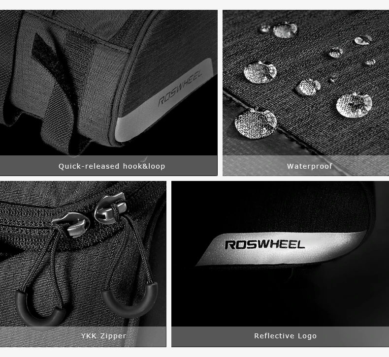ROSWHEEL 141466, сумка на заднее сиденье для горной дороги, велосипеда, велосипеда, багажника, сумка, сумка на плечо, сумка
