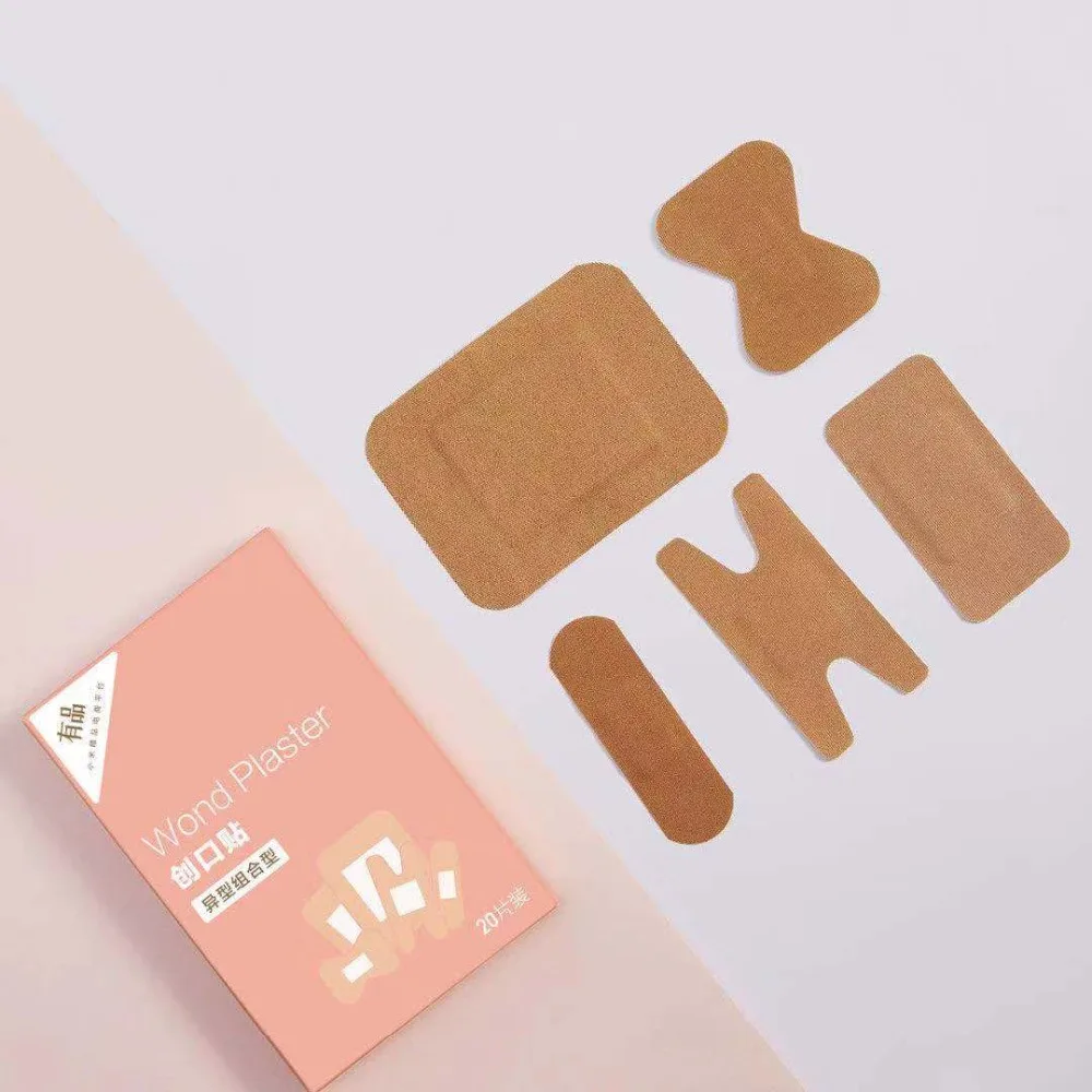 Xiaomi Miaomiaoce Band Aid 20 шт./лот разные размеры гипоаллергенный нетканый медицинский