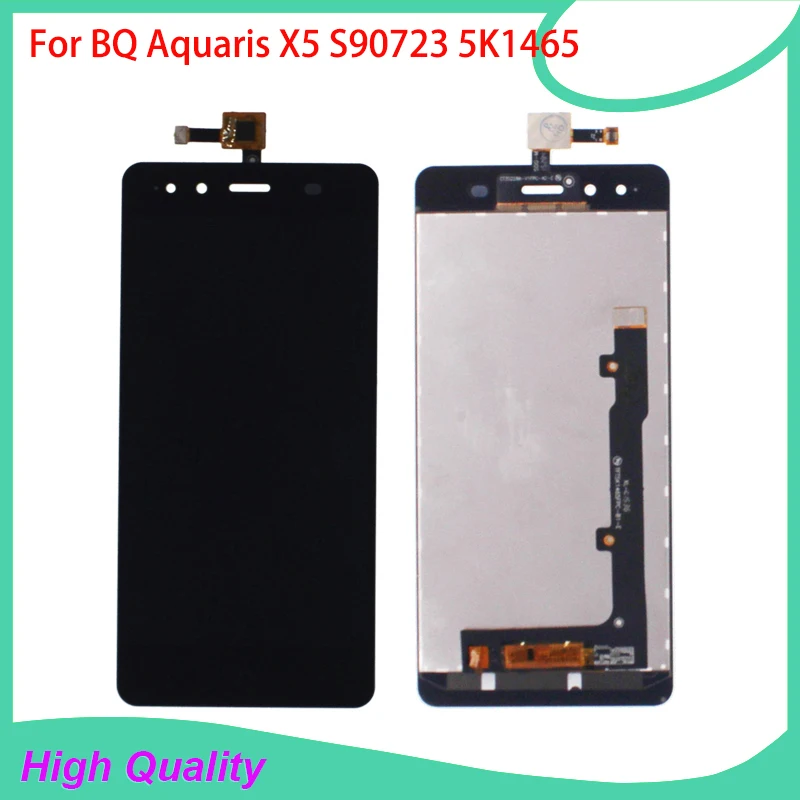 For BQ Aquaris X5 FPC 5K1465 Lcd Display+Touch Screen Digitizer Assembly 100%Guarantee Mobile Phone LCDs with free tools | Мобильные