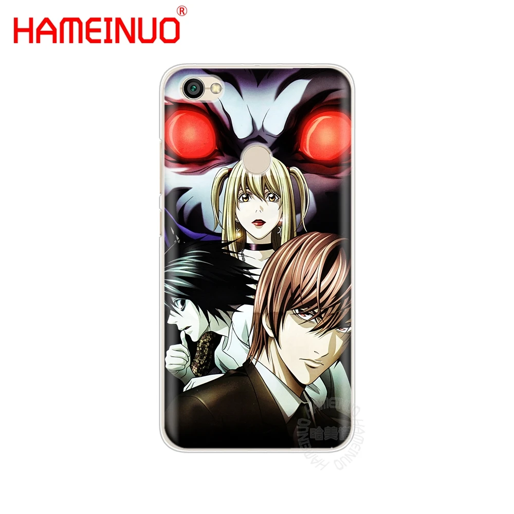 HAMEINUO чехол с аниме Death Note для Xiaomi redmi 5 4 1 1s 2 3 3s pro PLUS note 4X 4A 5A|Бамперы| |