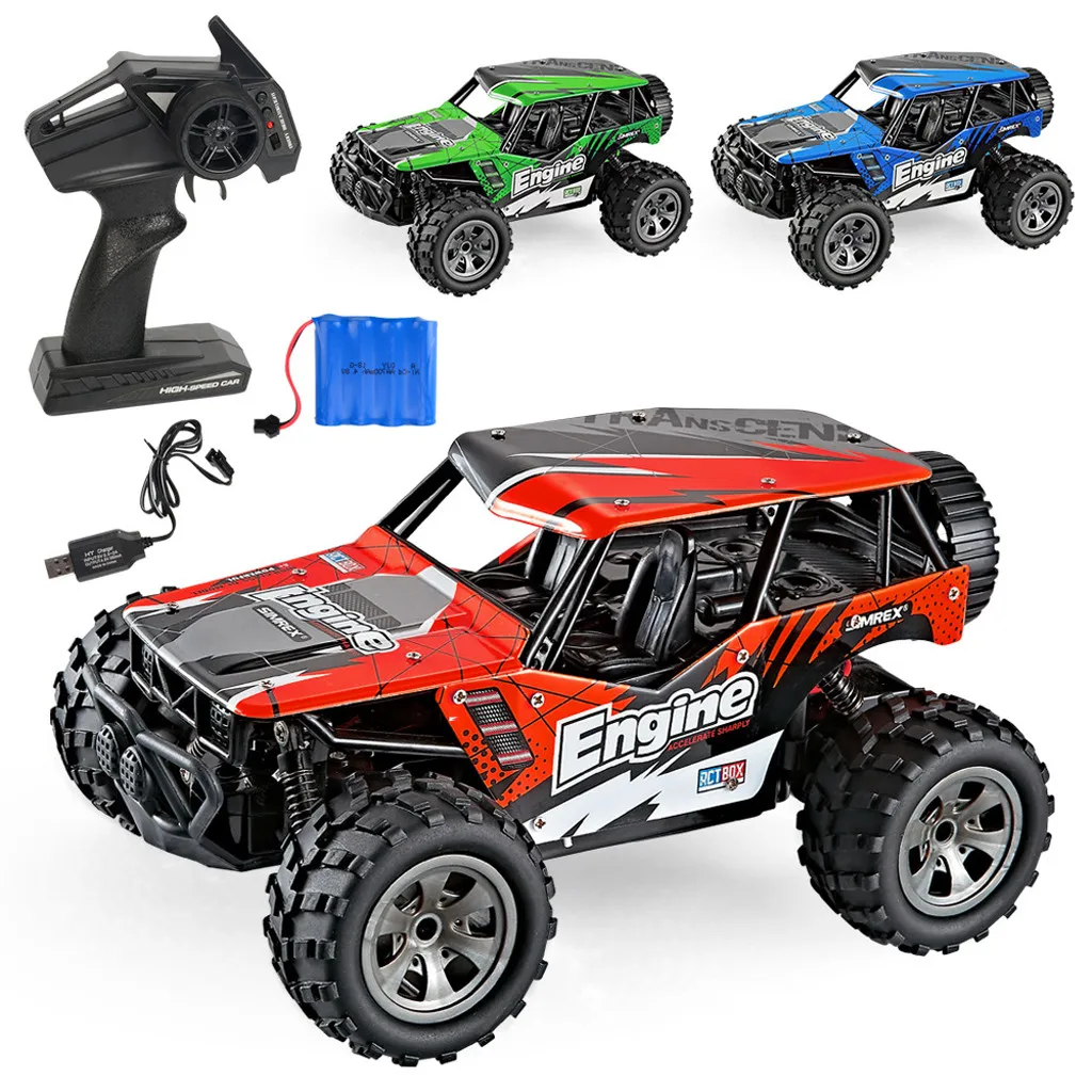 1:20 Масштаб RC автомобиль 4WD 2,4 г 20 км/ч внедорожный багги автомобиль Рок Гусеничный 4X4 автомобиль радиоуправления светодиодные машины дистанционного управления игрушки