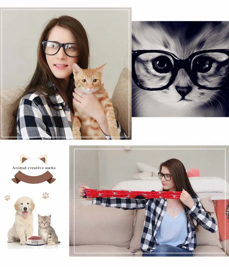 COSPLACOOL/носки со смешным рисунком животных, Русалочка, мопс, хлопковые милые носки для женщин, веселая овечка, новинка, женские носки, Calcetines Mujer
