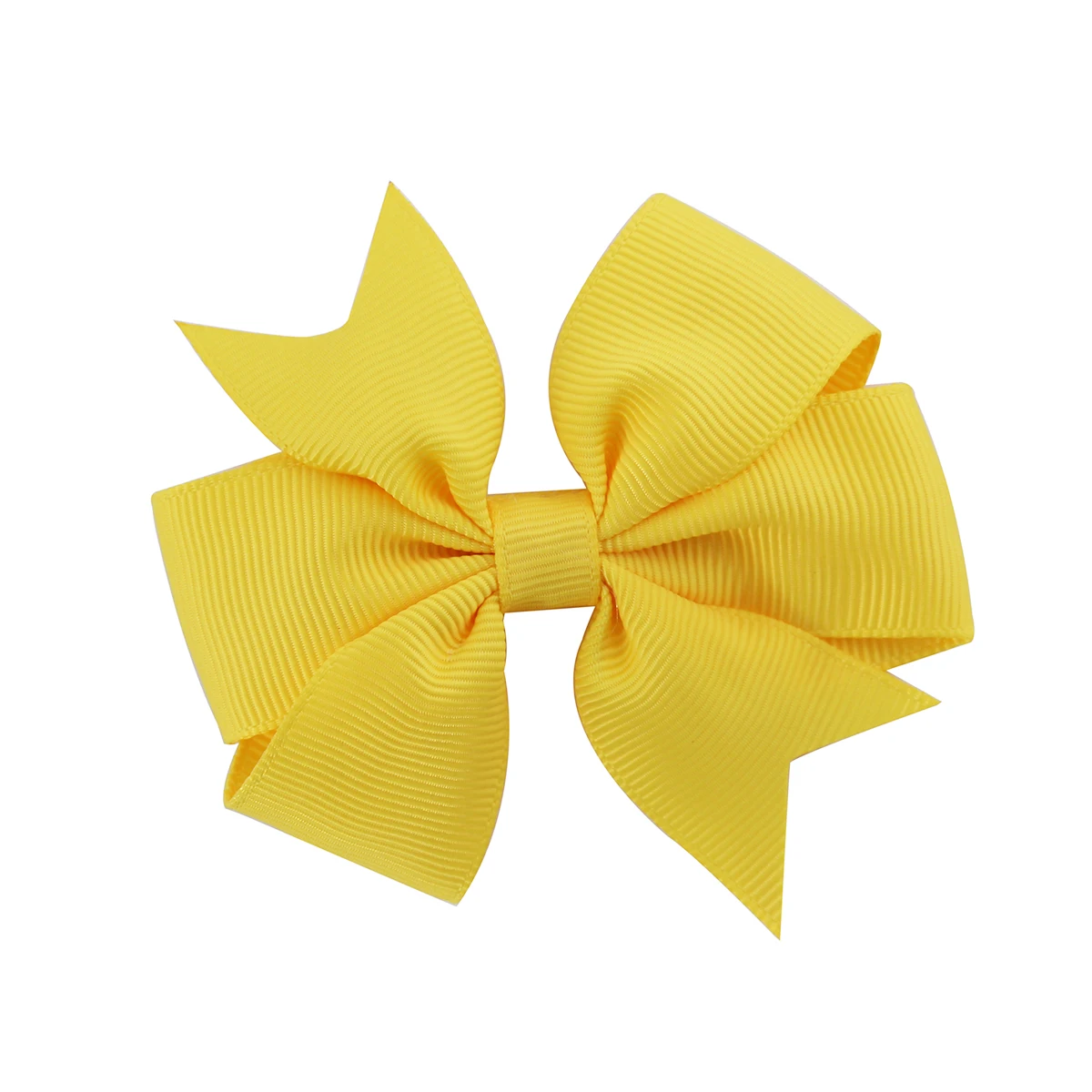 Модные детские аксессуары для волос 3 дюйма лента однотонный бант бутик заколки