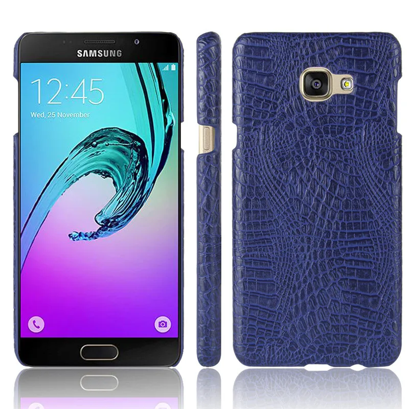 Чехол для Samsung A3 A5 A7 2016 Роскошный чехол из крокодиловой кожи SAMSUNG Galaxy (6) A310 A510