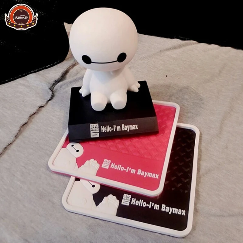 Новый дизайн автомобильный Стайлинг baymax нескользящий коврик аксессуары