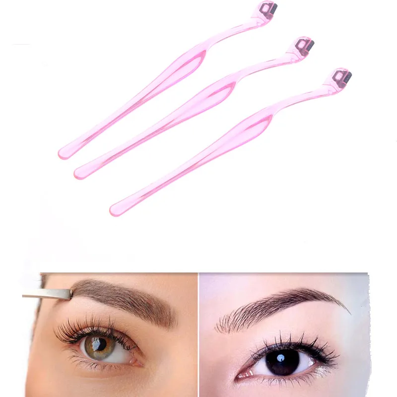 3 шт./компл. Бритва для бровей и губ триммер с острыми лезвиями бритва нож удаления