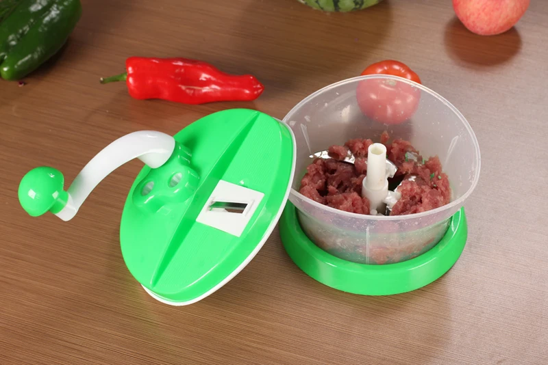 Duolvqi Многофункциональный ручной встряхивание овощей резак Мясорубка кухонные аксессуары DLQ-C1