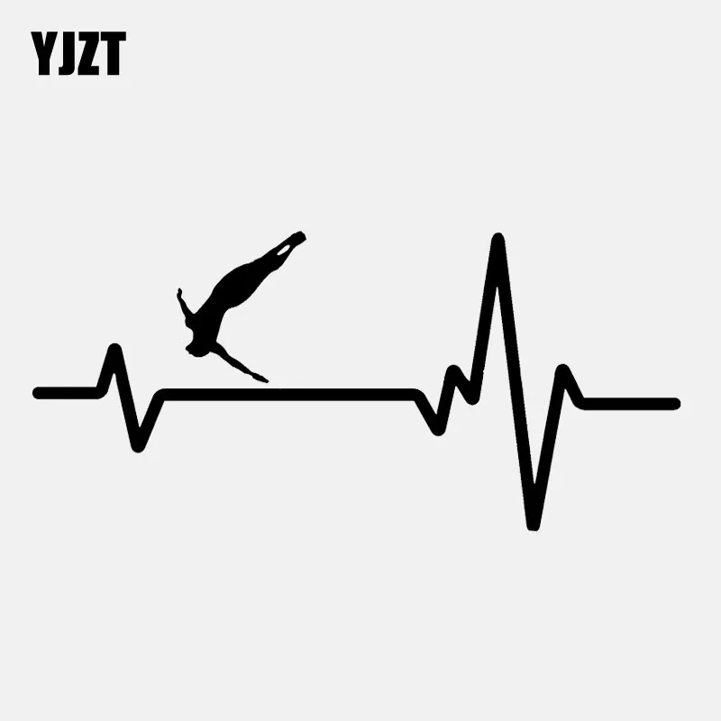 YJZT 16 6 см * 7 Высокая подводная платформа с изображением скалы и сердцебиения парня