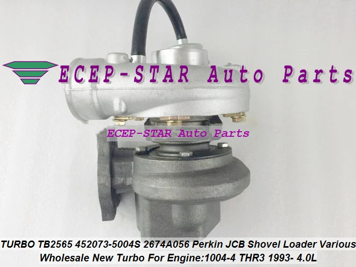 TURBO TB2565 452073-5004S 452073 2674A056 Turbocharger For Perkin s JCB Shovel Loader Power Various 1004-4 THR3 1993- 4.0L | Автомобили и
