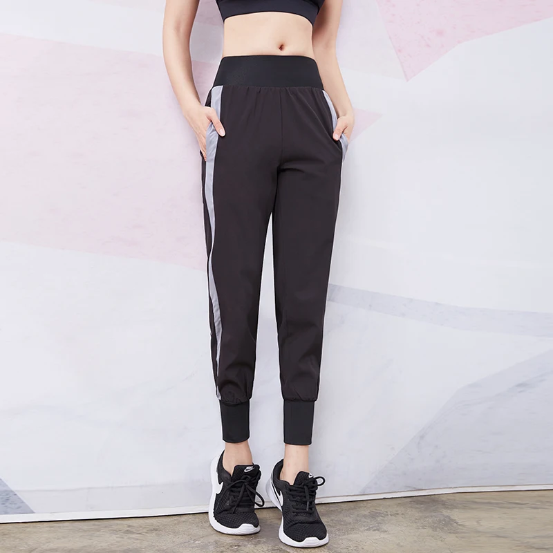 Vansydical леггинсы с полосками сбоку гимнастические спортивные брюки женские