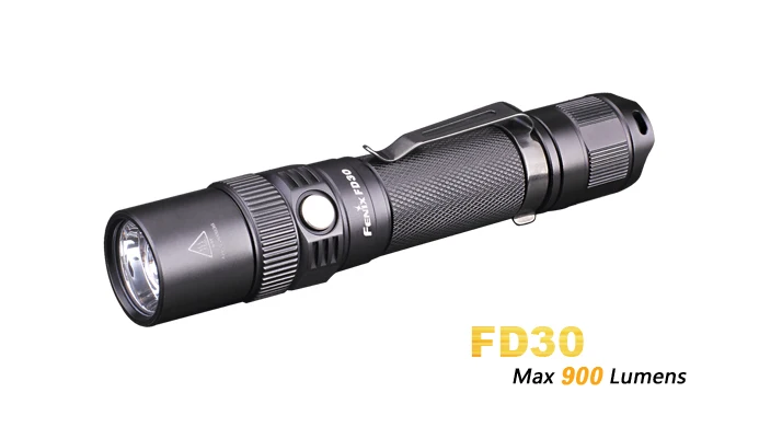 Фонарик Fenix FD30 Cree XP L HI светодиодный 900 люмен и батареи ARB L18 2600U|flashlight 18650|flashlight