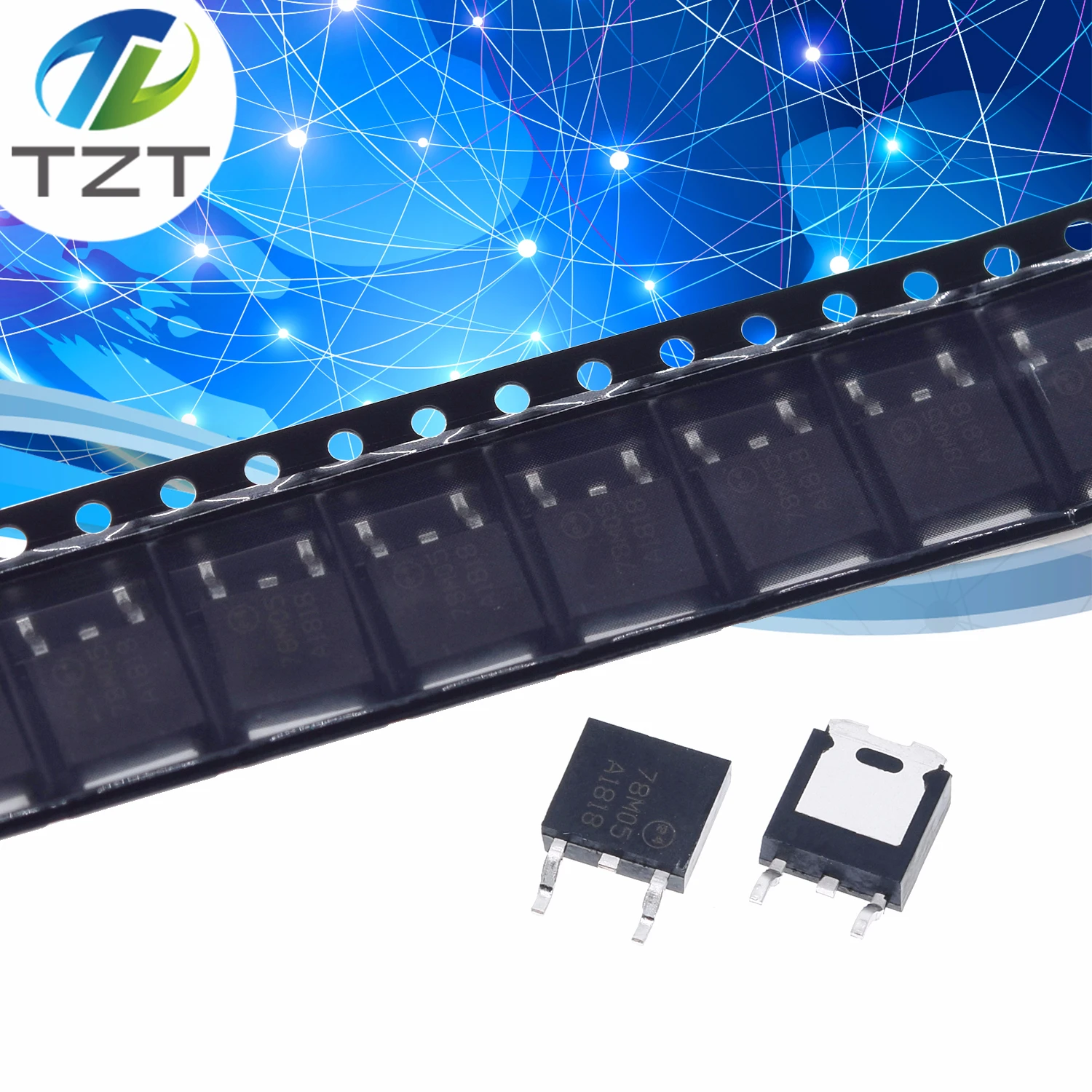 10 шт. L78M05CDT TO252 L78M05 TO-252 78M05 новые и оригинальные Положительные регуляторы