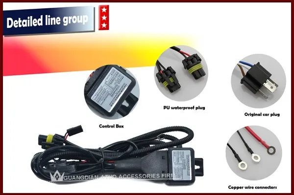 Tcart 2 шт./пара 35 Вт H4 12V AC HID Автомобильная Сменные лампы для фар H4 Bi h4 Hi короче спереди и длиннее сзади) 12v луч света лампа 4300K 6000K