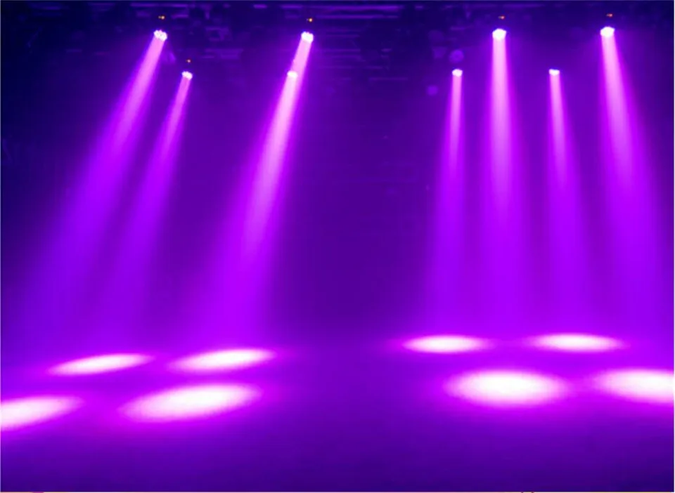 6 pz/Лот 12x12 W Con светильник чехол 150 LED Fascio движущийся головной свет dj оборудование