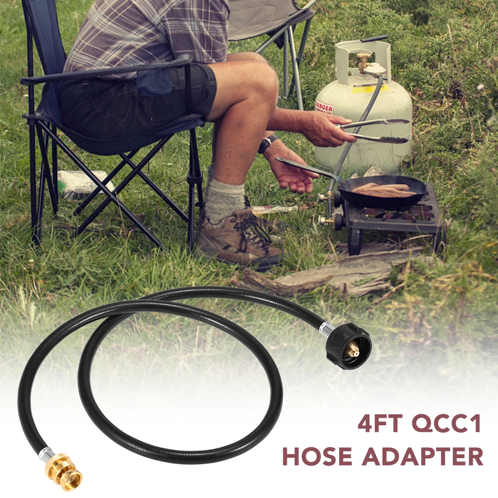 4 фута переходник для пропана шланг 1 LB до 20 конвертер замена безопасности QCC1/Type1