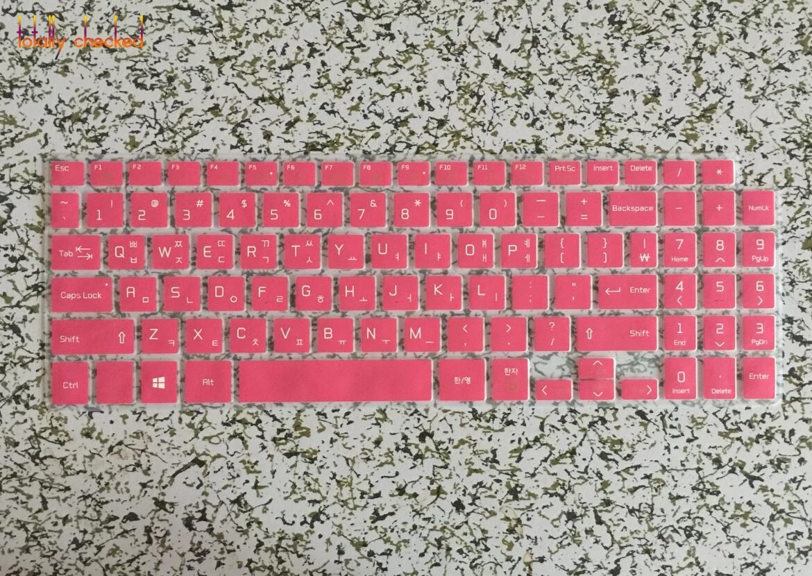 Pink Защитная пленка для клавиатуры для ноутбука, защитная обложка для клавиатуры, чехол для LG gram 17 ''17Z980 17Z990 Series - Цвет: Pink
