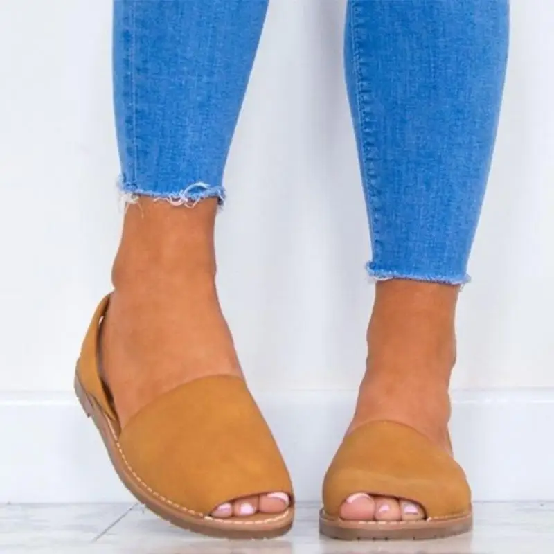 Женские летние сандалии в стиле ретро Пикантная Женская пляжная обувь с открытым