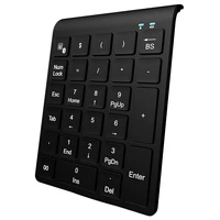 27 keys bluetooth wireless numeric keypad mini numpad with more function keys digital keyboard for pc accounting tasks