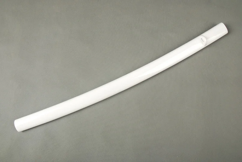 Полностью ручная работа изысканный меч белый глянцевый деревянный ножны Сая для