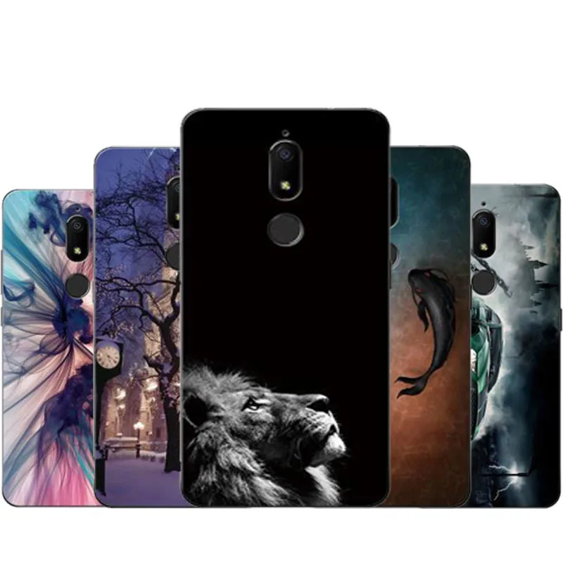 Чехол из ТПУ с мультяшным рисунком для смартфона Wiko View Prime 5 7 дюйма чехлы