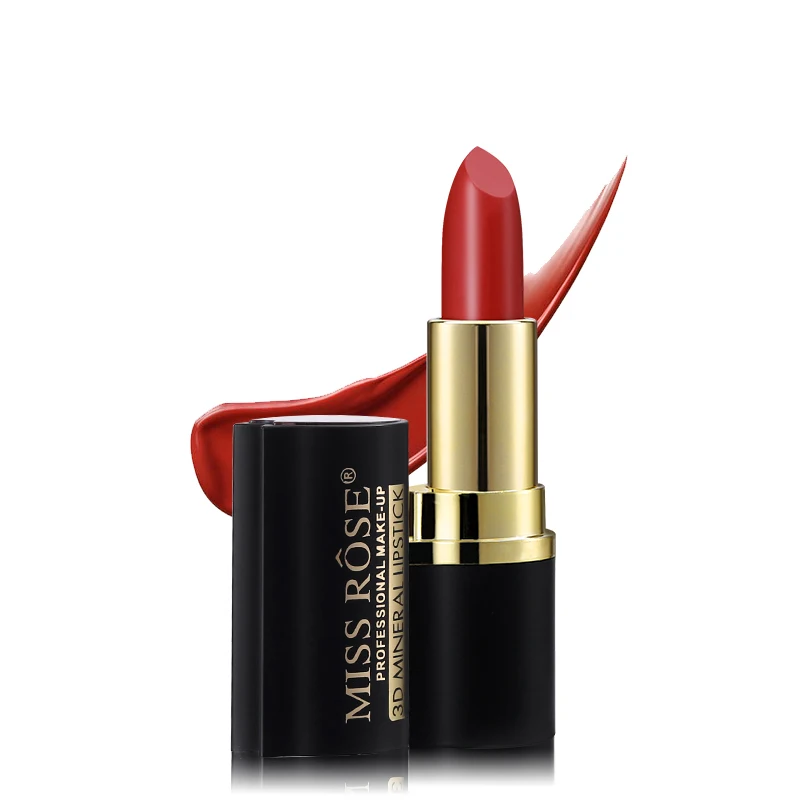 1 шт. профессиональный макияж матовые помады Nude Lip Stick Водонепроницаемый