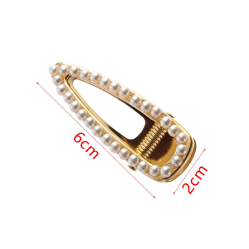 Модная заколка для волос с имитацией жемчуга Заколки женщин и девушек заколки