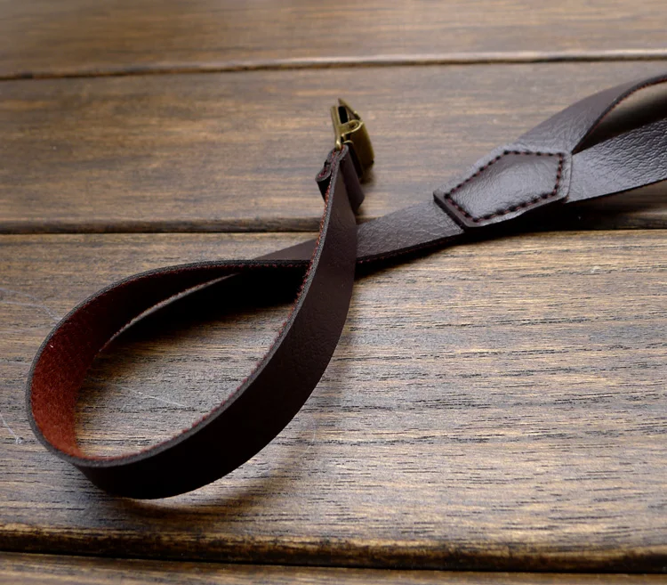 Искусственная кожа на подтяжках 4 зажима Регулируемая длина узкая Подвеска