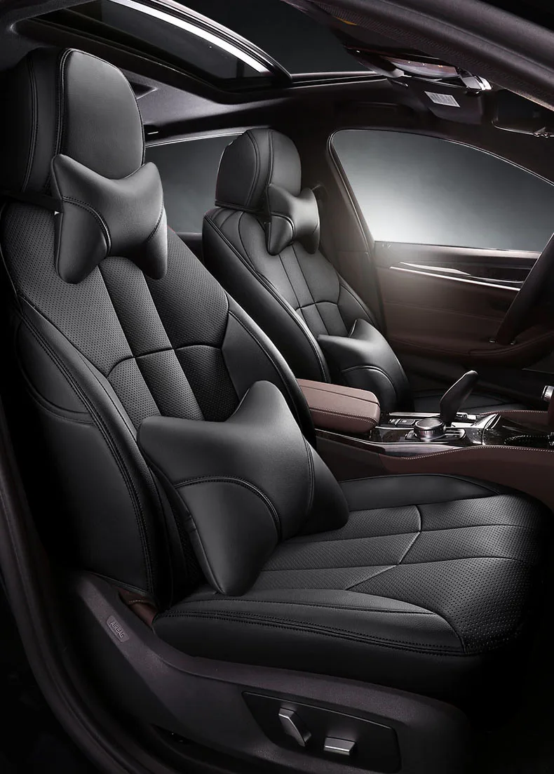 BLACK LUX Чехлы для автомобильных сидений для авто Lexus RX350 RX450h RX330 200 T GS300 GS350 ES LS NX CT200h серии RC автомобиль аксессуары для укладки волос - Название цвета: BLACK LUX