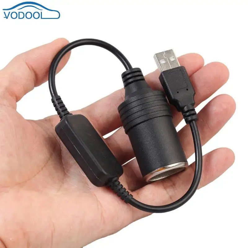 Адаптер для автомобильного прикуривателя VODOOL 5 В С USB на 12 В|Зажигалка| |