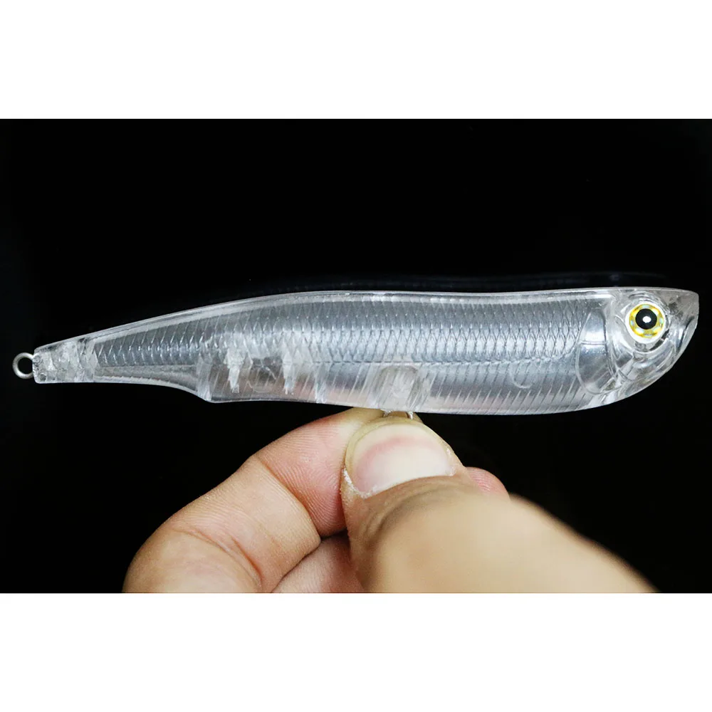 GYFISHING 20 шт Неокрашенный топовый Поппер Crankbait жесткая приманка свежая вода ходьба