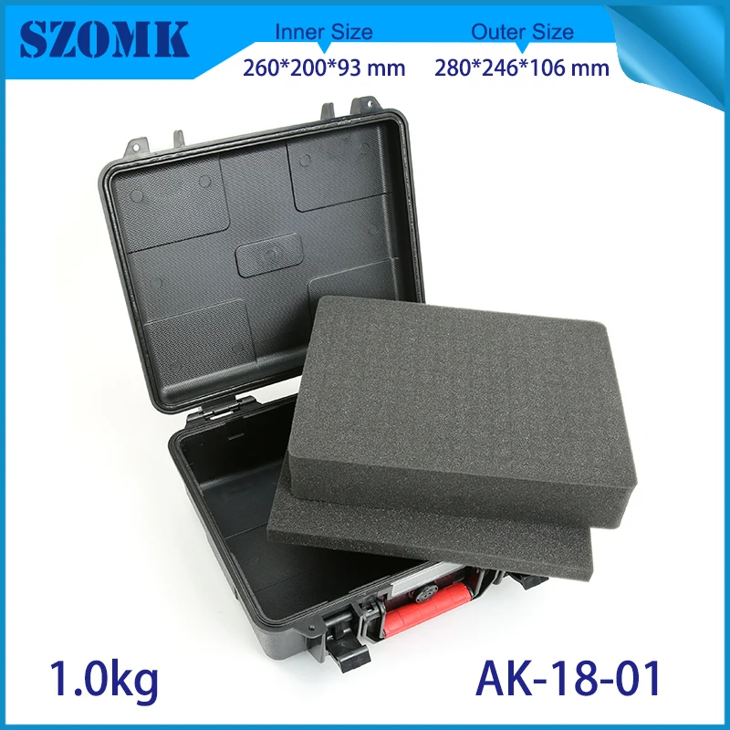 Водонепроницаемый пластиковый жесткий чехол для переноски инструментов из