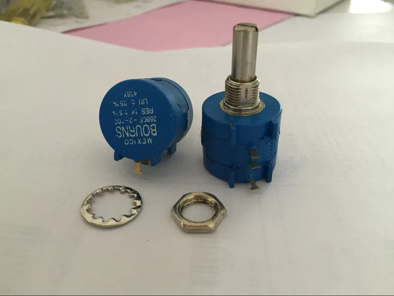 

50K Cropland Bridge 3590S Precision Potentiometer Adjustable Resistor 10 Ring 3590S-2-503L